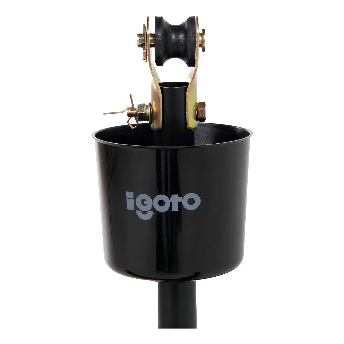 Ventilador De Techo 56 Pulg 70W Industrial Metalico Negro Igoto