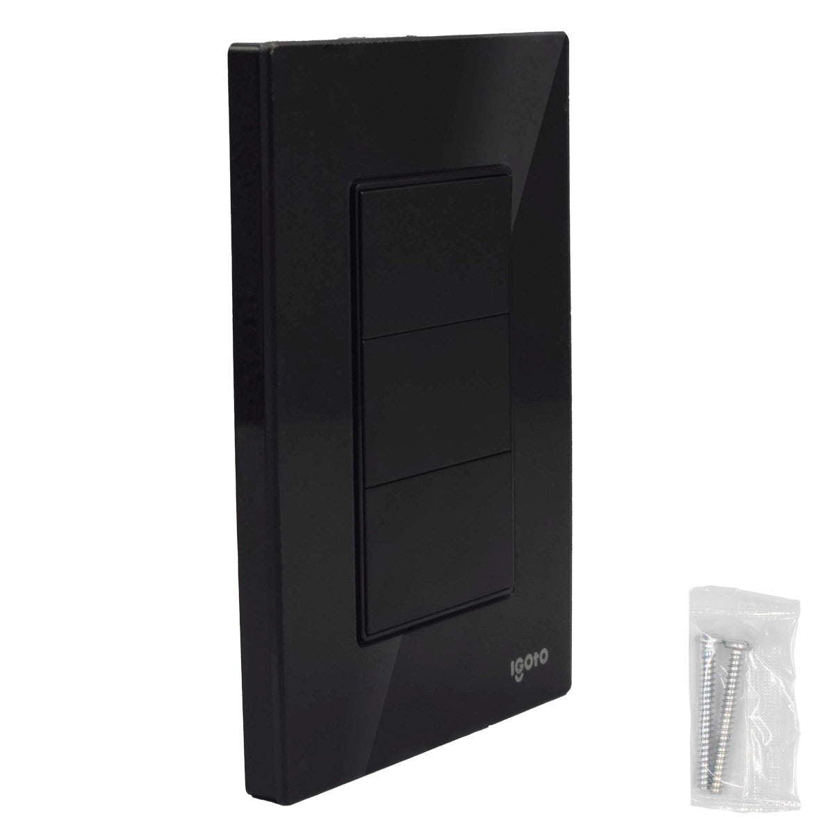 Placa Armada Ciega Cristal Negro Igoto IGOTO Ferreabasto