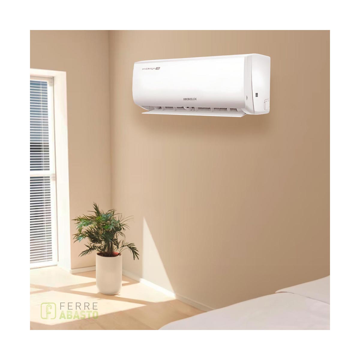 Aire Acondicionado Inverter AC Minisplit 24000 BTU 220V 60 Hz Benelux