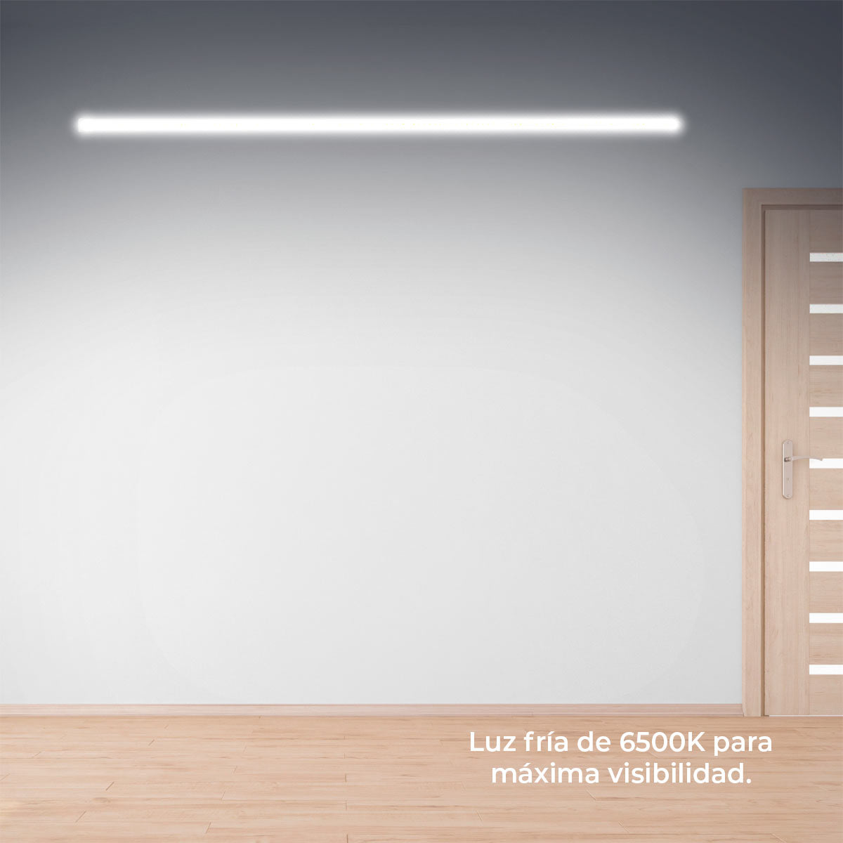 Tubo Led Regleta 22W Luminaria 115Cm 6500k Luz Fria MASSIVE HOME SA DE CV (MEGA LUZ) Ferreabasto