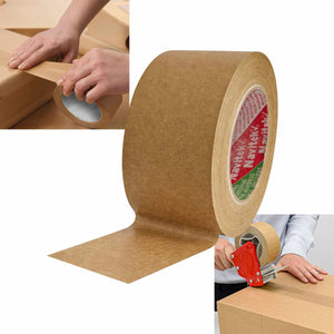 Cinta De Papel Kraft Adhesiva Flat Back 48mm X 50m
