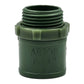 Conector Con Rosca Conduit Pvc Pesado Verde 3/4 Pulg Argos