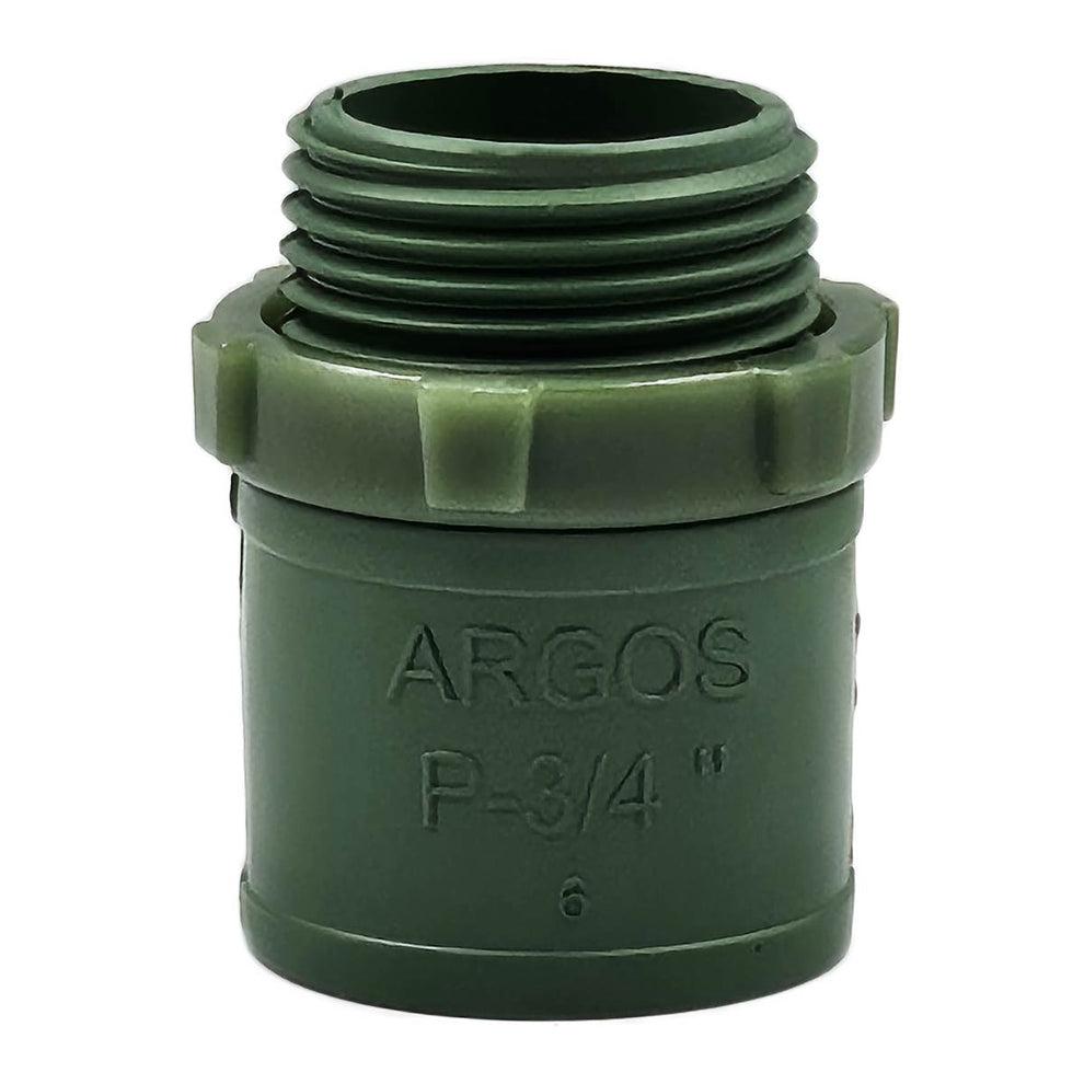Conector Roscado Pvc Dayton Conector Con Rosca Conduit Pvc Pesado Verde 3/4 Pulg Argos