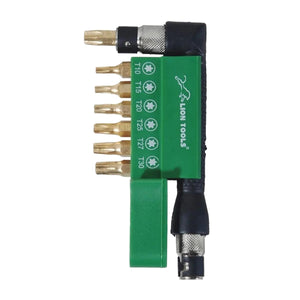 Puntas Tamper Juego De 9 Pzs Para Destornillador Con Clip