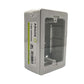 10 Pzs Caja Universal Con Fondo Pvc Red Electrico Canaleta Ferreabasto Ferreabasto