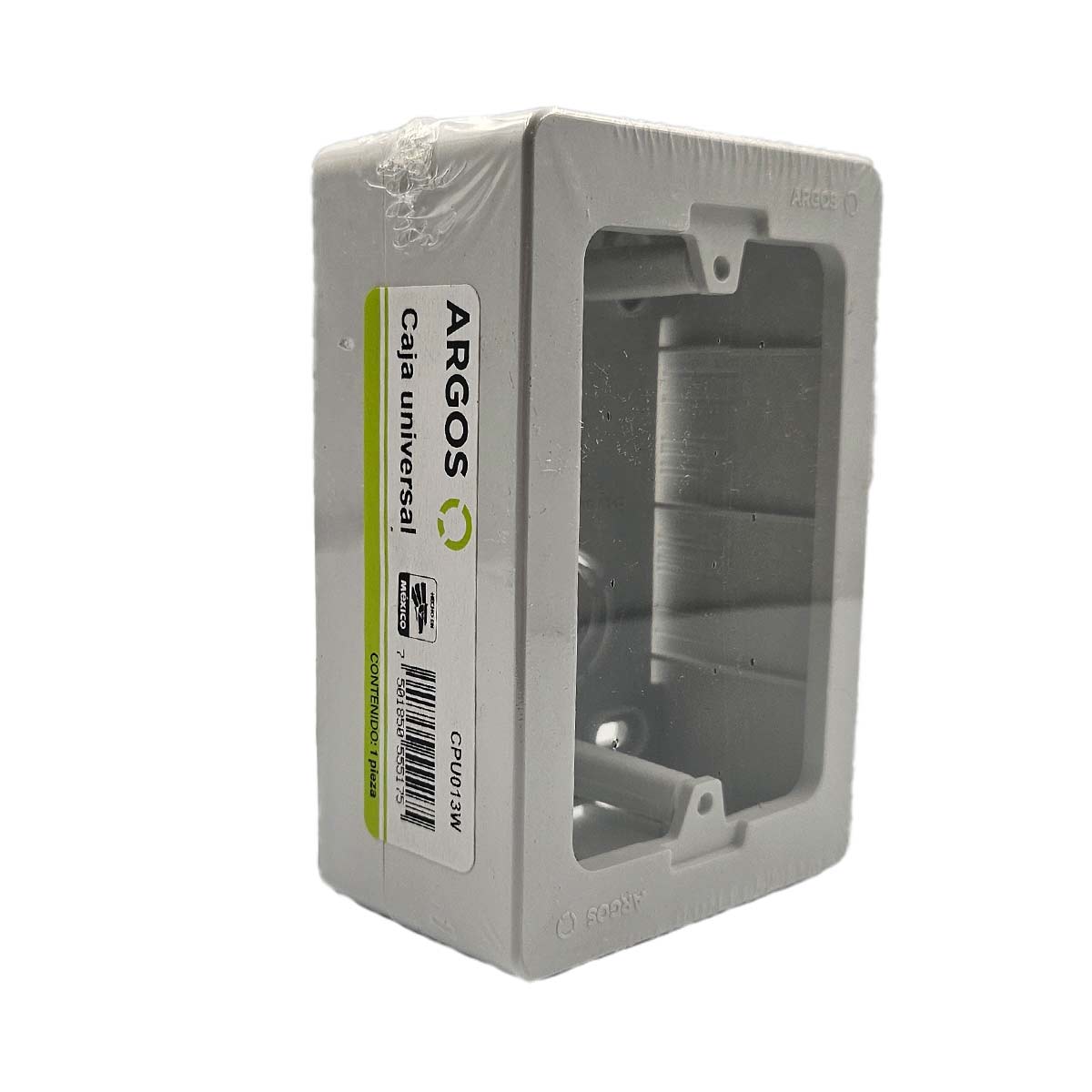 10 Pzs Caja Universal Con Fondo Pvc Red Electrico Canaleta Ferreabasto Ferreabasto