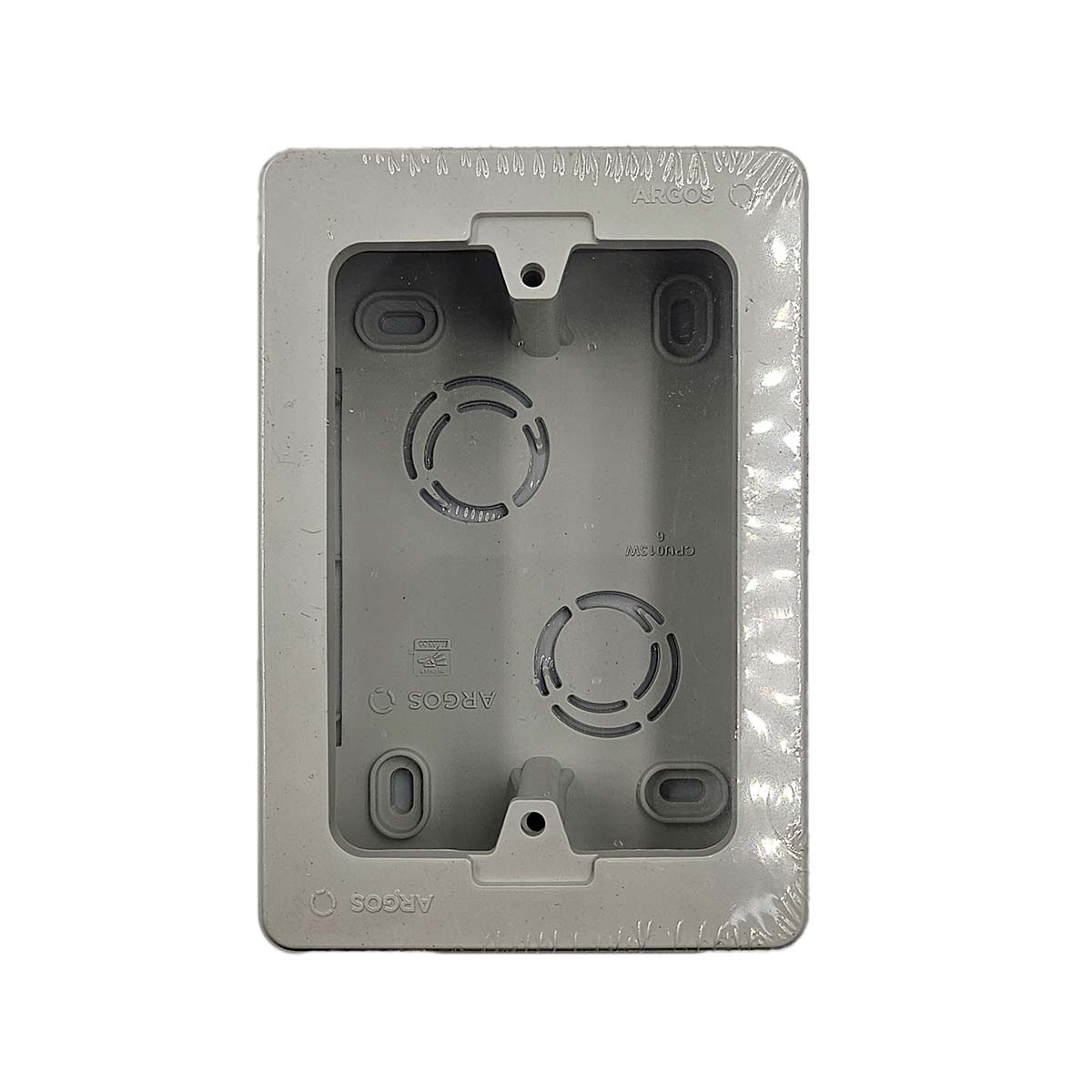10 Pzs Caja Universal Con Fondo Pvc Red Electrico Canaleta Ferreabasto Ferreabasto