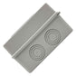Caja Sobreponer Riel Policarbonato 6-8 Ventanas 240V 100A 60Hz