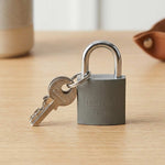 Candado De Hierro 20mm Gancho Corto Seguridad 3 Llaves