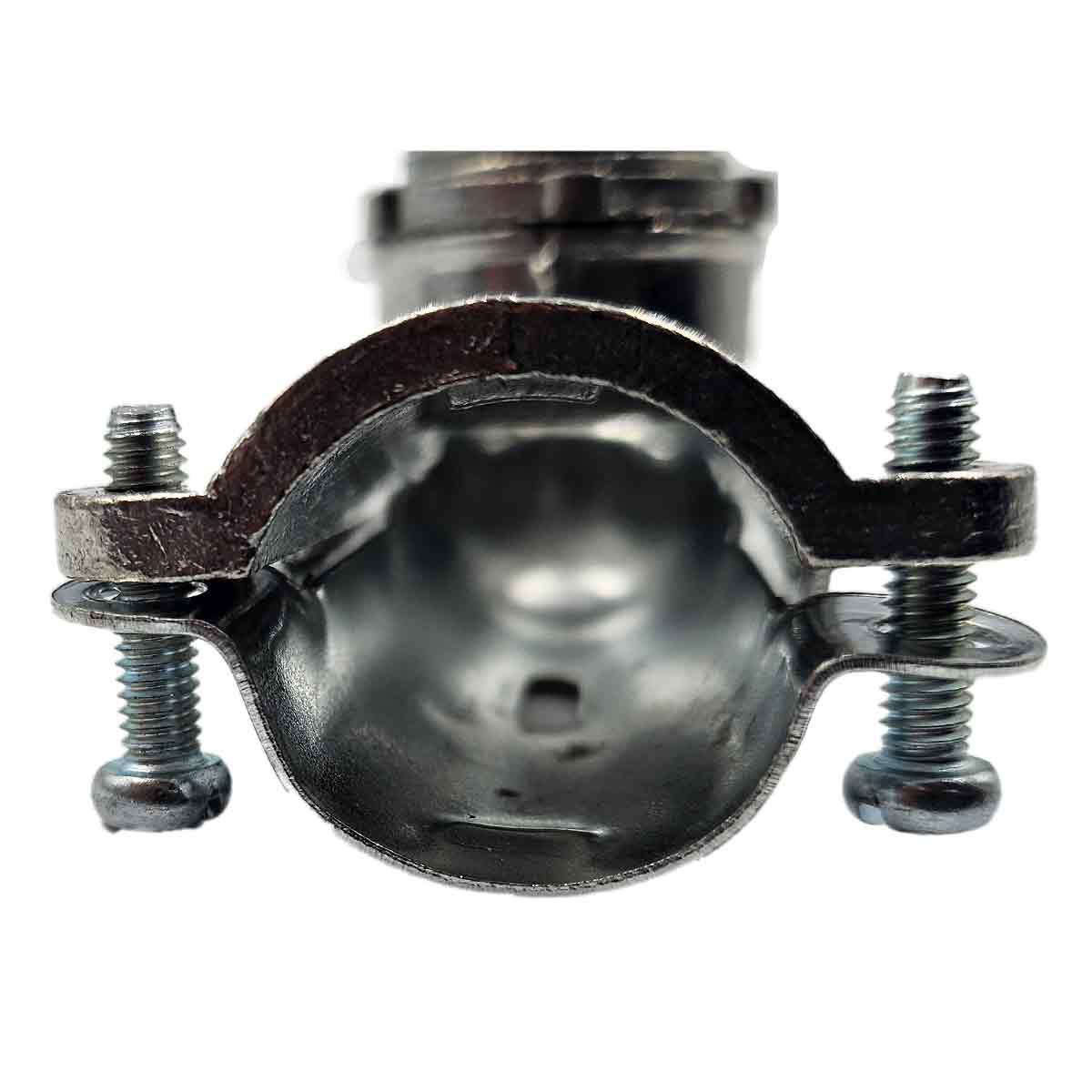 Conector Curvo Para Tubo Flexible Aluminio 3/4 Pulg Argos