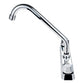 Mezcladora Para Fregadero 8" Cuerpo Acero Inox Con Cubierta Y Manerales ABS Roalflux