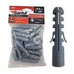 Bolsa Con 50 Pzs Taquete De Plastico Expansivo 3/8 Pulg