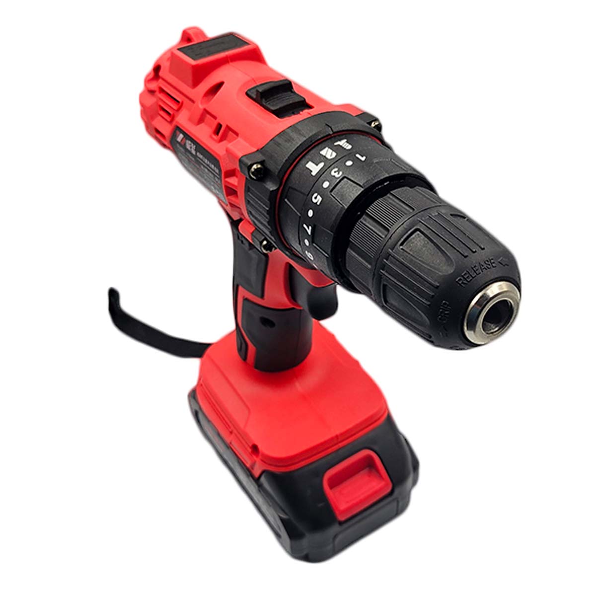 Taladro Inalambrico De Impacto Sin Escobillas 240V Rojo