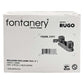 Mezcladora Cromada Fontanery 21011 Para Lavabo 4 Pulgadas