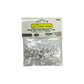 Grapa Para Cable Redondo 5mm Blanco  Bolsa Con 20Pzs