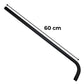Brazo Para Regadera 60CM Con Chapeton Acero Inoxidable Roalflux