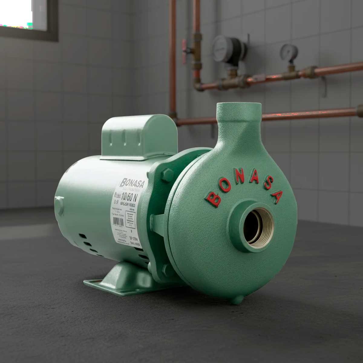 Bomba Agua Centrifuga Impulsor De Fierro 2Hp 34/60 IF Bonasa