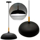 Lampara Luminario Led Colgante Metalico Decorativo E27 1.2M