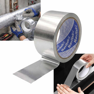 Cinta Adhesiva Impermeable Aluminio Resistente 50mm X 9.1m