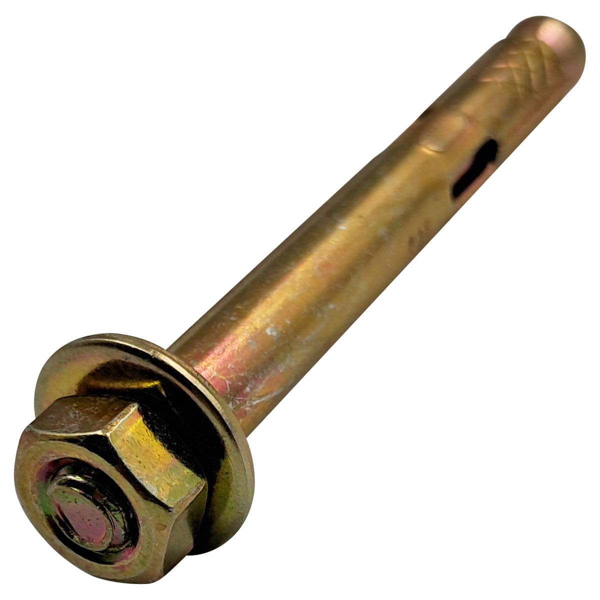 Bolsa Con 10 Pzs Taquete Expansivo C/ Tornillo 1/4Pulg Acero