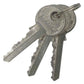 Candado De Hierro 63mm Gancho Corto Seguridad 3 Llaves