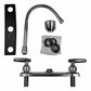 Mezcladora Fregadero 8 Pulgadas Cuello Flexible Acero Inoxidable Roalflux One