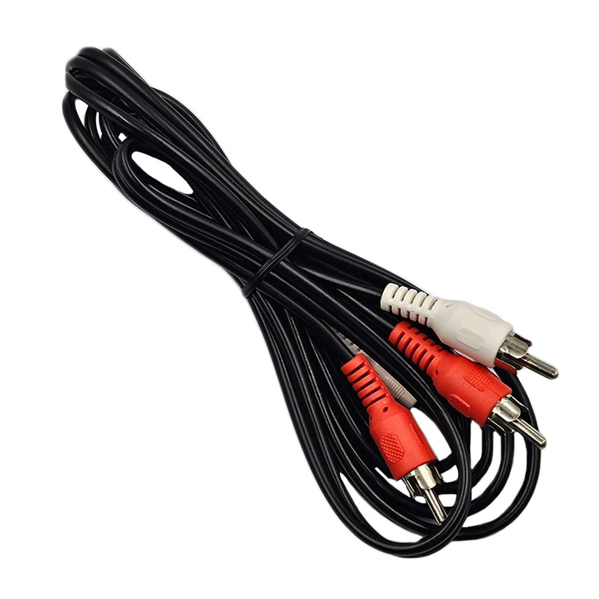 Cable De Audio 2 Plug – 2 Plug 1.8 Metros 5Pzs