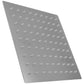 Regadera Cuadrada 8" Acero Inoxidable Deluxe Meer