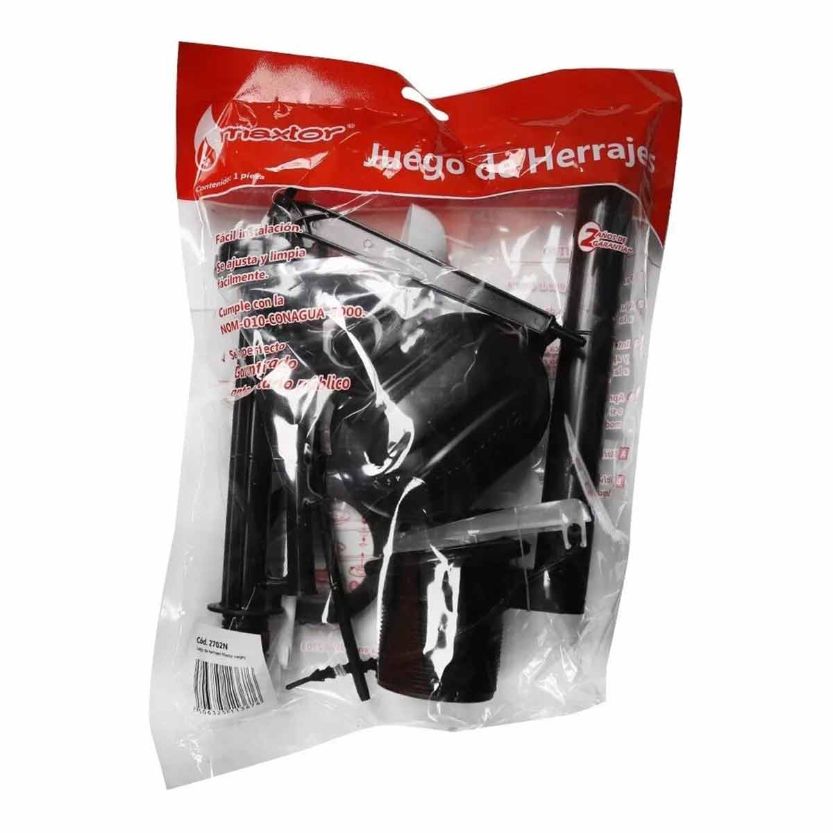Juego De Herrajes Maxtor Color Negro