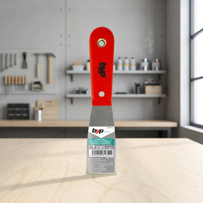 Espatula Acero Flexible Mango Plastico 1-1/2'' BYP BROCHAS Y PRODUCTOS S de RL de CV Ferreabasto