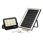 Reflector Led Solar Exterior 100W Con Sensor De Movimiento