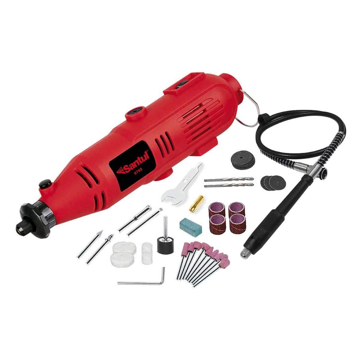 Herramienta Rotativa MotoTool Santul 1/8" 140W Con Accesorios SANTUL Ferreabasto