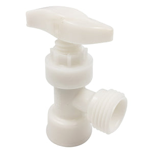 Llave Angular De 1/2 X 1/2 Pulg De Resina Acetal