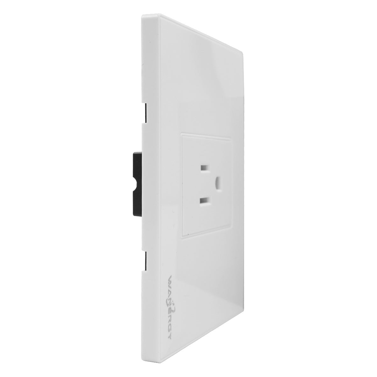 Placa Armada Con 1 Contacto De 1.5 Modulos Blanco WANERGY Ferreabasto