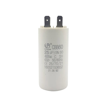 Capacitor 25 MF Para Bomba Centrifuga 1/2 Hp