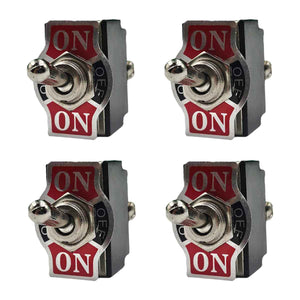 Pack 4 Pzs Interruptor De Palanca 6 Tornillos 2P 2T Argos Ferreabasto Ferreabasto