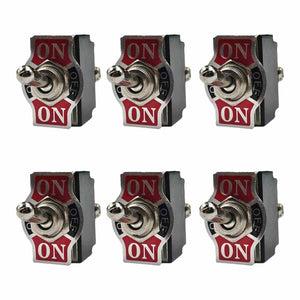 Pack 6 Pzs Interruptor De Palanca 6 Tornillos 2P 2T Argos ARGOS Ferreabasto