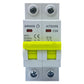 Interruptor Termomagnetico De 2 Polos 50A Riel Din 10kA
