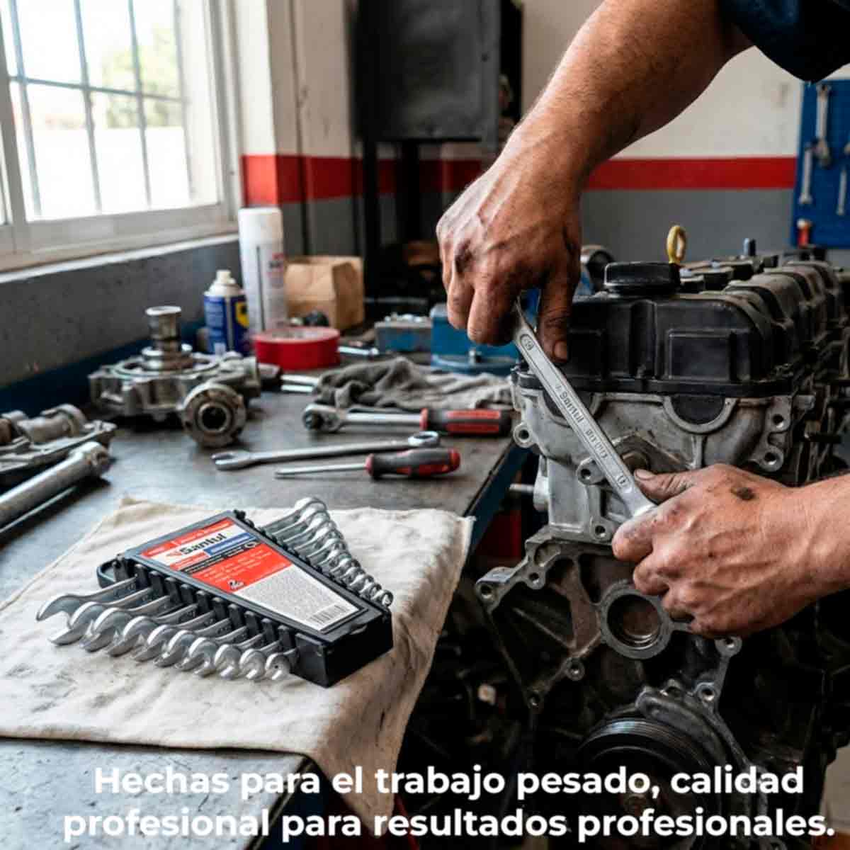 Juego De Llaves Combinadas Milimetricas 11 Pzs 6-16mm Acero