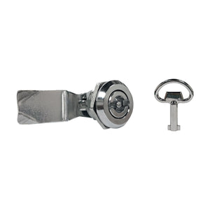 Cerradura De Acero Con Llave Para Gabinete Metalico Con Palomilla Argos