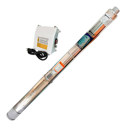 Bomba Sumergible Para Pozos De 1 HP Con Caja De Control Bonasa