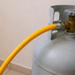 Manguera Gas Amarilla Reforzada 5M Con Conectores 3/8 Occidente