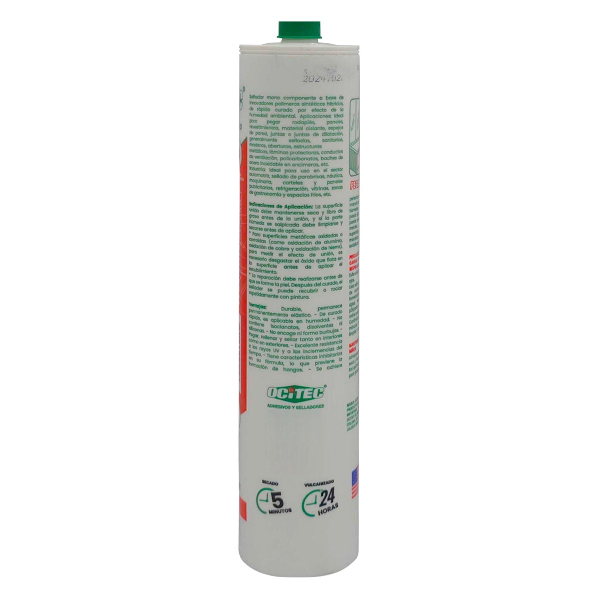 Silicon Multiusos Sellador Adhesivo Ferretero 280ml Blanco OCI Ferreabasto
