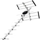 Antena De TV Exterior HD VHF UHF Aerea 14 Elementos