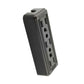 12 Pzs Contacto Base Triple Abs Negro 127V 15A Yeilite Ferreabasto Ferreabasto