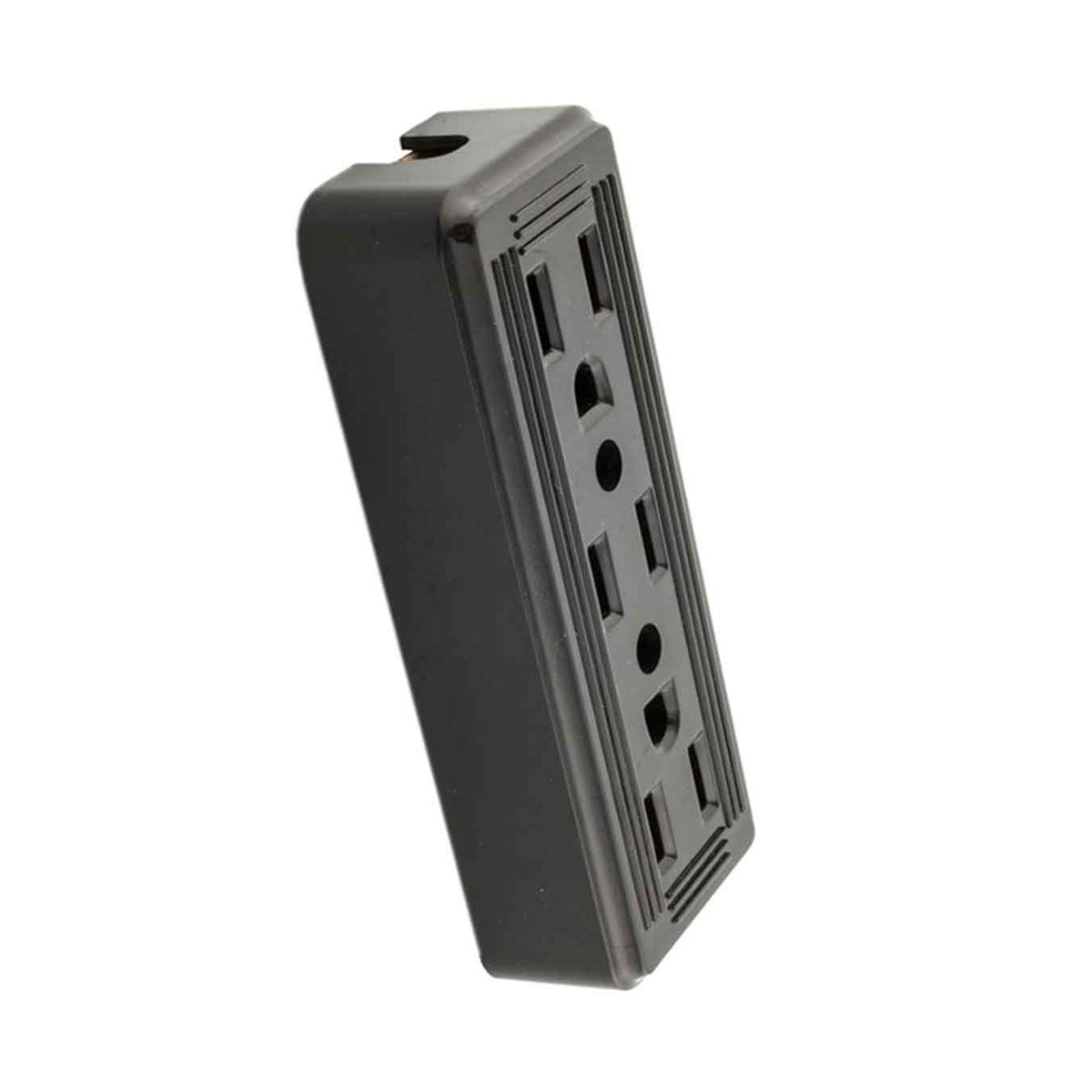 12 Pzs Contacto Base Triple Abs Negro 127V 15A Yeilite Ferreabasto Ferreabasto