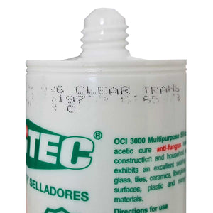 Tubo Silicon Transparente Multiusos Antihongos Uso General Orgasil 3000