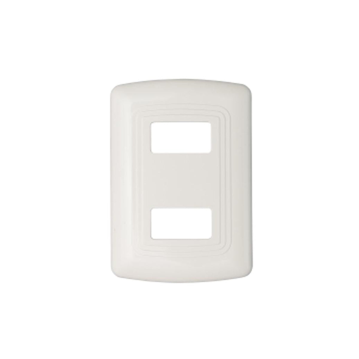 Placa Abs Color Marfil Tipo Venecia 2 Unidades