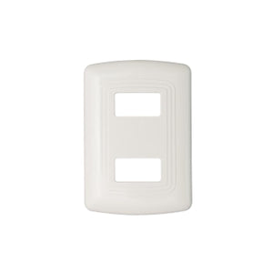 Placa Abs Color Marfil Tipo Venecia 2 Unidades