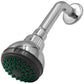 Regadera Con Tubo Abs Plastica Cromada Meer